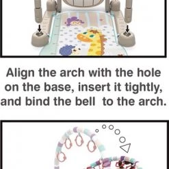 Wannahave Muziek Baby Mat Met Speeltjes En Piano Voor Baby 0-2 Jaar - Babymat - Baby Speelmat - Interactief Speelmat 7 Wannahave Muziek Baby Mat Met Speeltjes En Piano Voor Baby 0-2 Jaar - Babymat - Baby Speelmat - Interactief Speelmat -babygyms Winkel 361x840