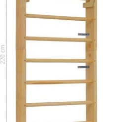 VidaXL Wandklimrek 80x55x220 Cm Hout 23 VidaXL Wandklimrek 80x55x220 Cm Hout -babygyms Winkel 380x840