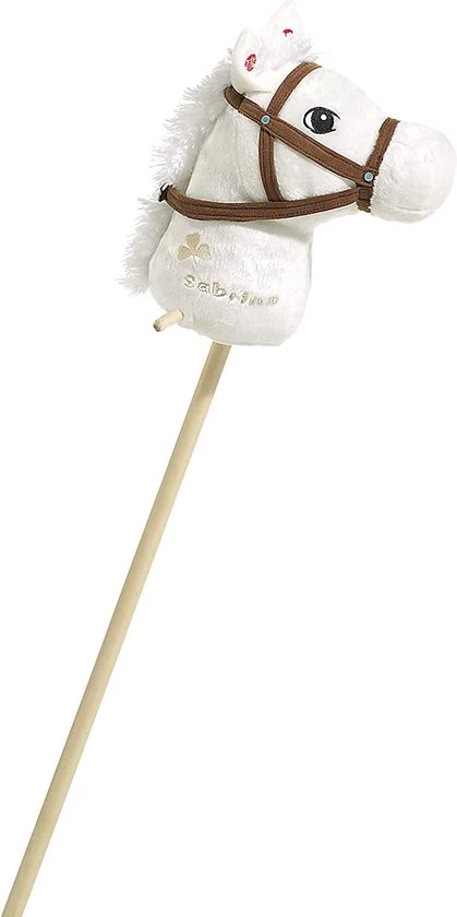 Bibi & Tina - Sabrina - Stokpaard - Wit Stokpaard - Speelgoed 1 Bibi & Tina - Sabrina - Stokpaard - Wit Stokpaard - Speelgoed