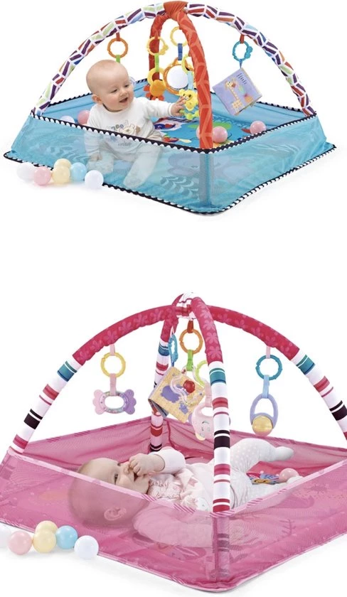 Easy Life Babygym - Speelkleed - Speeltapijt - Baby Speelgoed - Grijs 2 Easy Life Babygym - Speelkleed - Speeltapijt - Baby Speelgoed - Grijs - Afbeelding 2