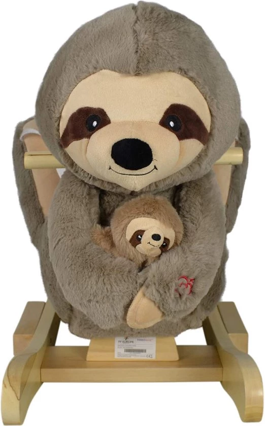 Infantastic Hobbelpaard - Hobbeldier - Schommelpaard - Vanaf 10 Maanden - Met Geluid - 61 X 32 X 52 Cm - Pluche - Bruin 7 Infantastic Hobbelpaard - Hobbeldier - Schommelpaard - Vanaf 10 Maanden - Met Geluid - 61 X 32 X 52 Cm - Pluche - Bruin - Afbeelding 7