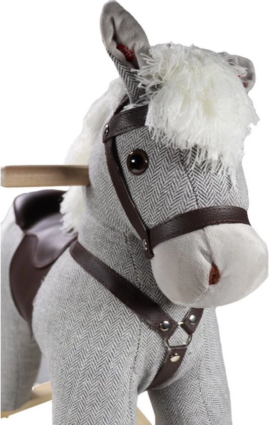 Tryco Milo Grijs Hobbelpaard 18m+ TR-120106 17 Tryco Milo Grijs Hobbelpaard 18m+ TR-120106 - Afbeelding 17