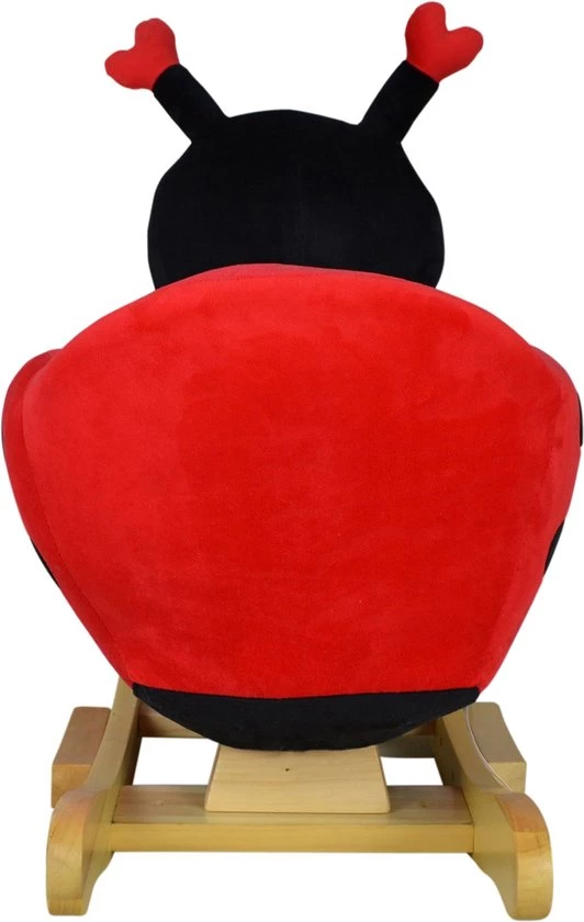 Infantastic GoodVibes - Hobbelpaard Voor Baby En Kind - Schommel Lieveheersbeest - Stevige Constructie - Knuffelzacht Met Geluidseffecten - Rood/Zwart Lieveheersbeestje 10 Infantastic GoodVibes - Hobbelpaard Voor Baby En Kind - Schommel Lieveheersbeest - Stevige Constructie - Knuffelzacht Met Geluidseffecten - Rood/Zwart Lieveheersbeestje - Afbeelding 10