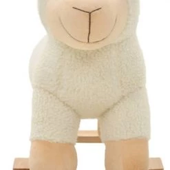 VidaXL Hobbeldier Schaap 78x34x58 Cm Pluche Wit 8 VidaXL Hobbeldier Schaap 78x34x58 Cm Pluche Wit -babygyms Winkel 546x840