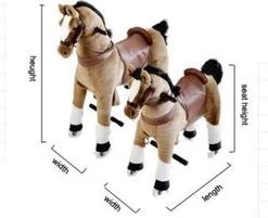 Kids-Horse Rijdend Speelgoed Paard - Melchoir TB-2007M - Bruin 6 Kids-Horse Rijdend Speelgoed Paard - Melchoir TB-2007M - Bruin -babygyms Winkel 550x201