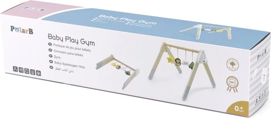 PolarB Houten Babygym 44085 3 PolarB Houten Babygym 44085 - Afbeelding 3