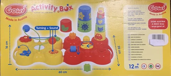 GOWI Activity Box Baby 12m+ 2 GOWI Activity Box Baby 12m+ - Afbeelding 2