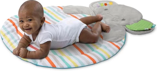 Bright Starts Hug-n-Cuddle Elephant Acitivity Gym / Speelmat 4 Bright Starts Hug-n-Cuddle Elephant Acitivity Gym / Speelmat - Afbeelding 4