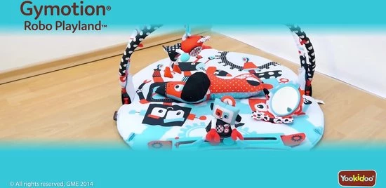 Yookidoo Speelkleed Met Bogen Gymotion Robo Playland 2 Yookidoo Speelkleed Met Bogen Gymotion Robo Playland - Afbeelding 2