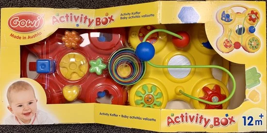 GOWI Activity Box Baby 12m+ 1 GOWI Activity Box Baby 12m+