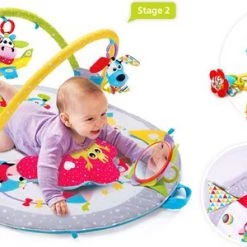 Yookidoo Baby Speelkleed Babysitter Gymotion Lay To Sit-Up Play Met Bogen 24 Yookidoo Baby Speelkleed Babysitter Gymotion Lay To Sit-Up Play Met Bogen -babygyms Winkel 550x300 1