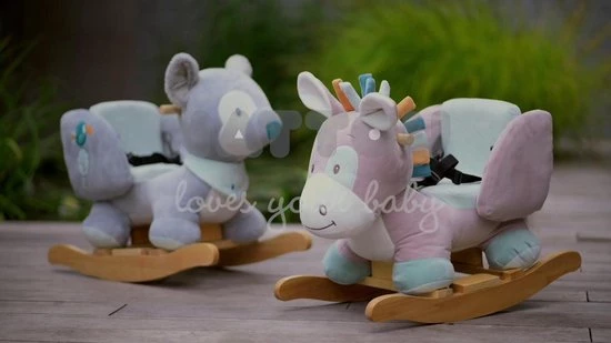 Nattou Wolf Tiloo - Hobbelpaard - Schommelpaard - 10 Tot 36 Maand 2 Nattou Wolf Tiloo - Hobbelpaard - Schommelpaard - 10 Tot 36 Maand - Afbeelding 2