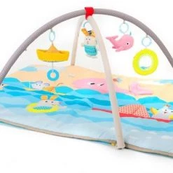 Taf Toys - Seaside Pals Baby Activity Gym– Speelkleed Met Afneembare Bogen In Zee Thema Met Spiegel, Knispergeluidjes En Verschillende Speeltjes.