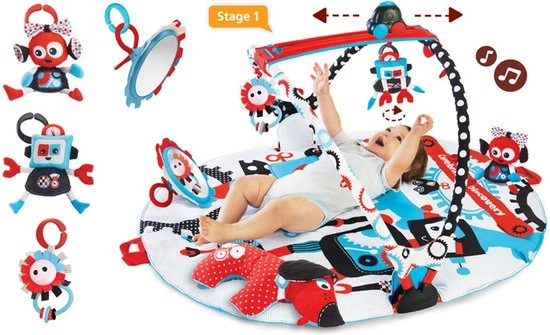 Yookidoo Speelkleed Met Bogen Gymotion Robo Playland 6 Yookidoo Speelkleed Met Bogen Gymotion Robo Playland - Afbeelding 6