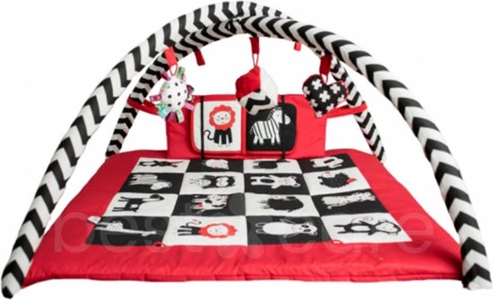 BabySenses For BestCare Contrasterende Educatieve Premium Babymat - Dieren, Wand | Rood, Zwart En Wit | 77x77x40cm | + 0m | Montessori Speelgoed | 100% Katoen | Wasbaar In De Wasmachine | Oeko Tex Standaard 100 1 BabySenses For BestCare Contrasterende Educatieve Premium Babymat - Dieren, Wand | Rood, Zwart En Wit | 77x77x40cm | + 0m | Montessori Speelgoed | 100% Katoen | Wasbaar In De Wasmachine | Oeko Tex Standaard 100
