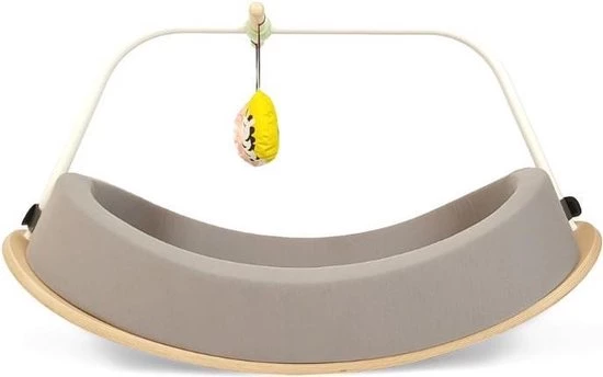 Mamatoyz Babygym - Loop 3-in-1 - Katoen/hout - 90 X 50 Cm - Grijs 6 Mamatoyz Babygym - Loop 3-in-1 - Katoen/hout - 90 X 50 Cm - Grijs - Afbeelding 6