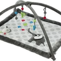 Pericles Speelkleed Olifant 93 Cm Donkergrijs/grijs/wit