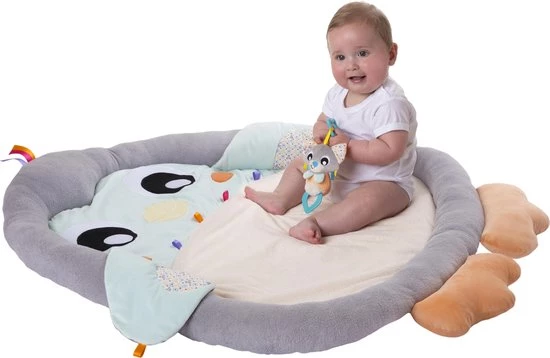 Playgro Snuggle Me Penguin Tummy Time Gym - Babygym Met Buikligkussen - Speelkleed - Speeltapijt 5 Playgro Snuggle Me Penguin Tummy Time Gym - Babygym Met Buikligkussen - Speelkleed - Speeltapijt - Afbeelding 5