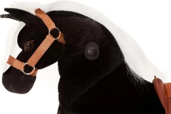 Animal Riding Paard Maharadscha Zwart Small - Rijdend Paardenspeelgoed - Paardenspeelgoed - Zadelhoogte 56 CM - Verstelbaar Pedaal In 3 Standen - Afneembaar Zadel. 3 Animal Riding Paard Maharadscha Zwart Small - Rijdend Paardenspeelgoed - Paardenspeelgoed - Zadelhoogte 56 CM - Verstelbaar Pedaal In 3 Standen - Afneembaar Zadel. - Afbeelding 3