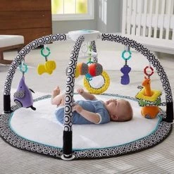 Babygym, Baby Cadeau - Jongen & Meisje, Dierenvriendjes Speelmat, Interactief Speelgoed – Multikleuren -babygyms Winkel 550x366 106