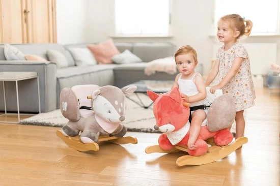 Nattou Vos Oscar - Hobbelpaard - Schommelpaard - 10 Tot 36 Maand 3 Nattou Vos Oscar - Hobbelpaard - Schommelpaard - 10 Tot 36 Maand - Afbeelding 3