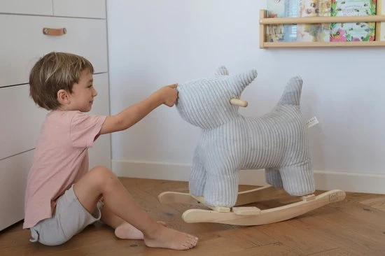 Label Label Hond Grijs Hobbeldier LLRT-23169 3 Label Label Hond Grijs Hobbeldier LLRT-23169 - Afbeelding 3