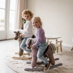 Tryco Milo Grijs Hobbelpaard 36m+ TR-120109 23 Tryco Milo Grijs Hobbelpaard 36m+ TR-120109 -babygyms Winkel 550x366 166