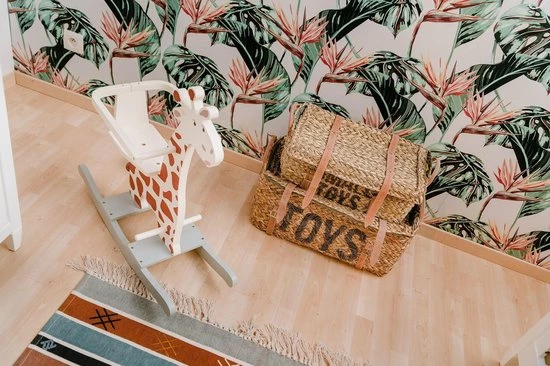 Childhome Hobbelfiguur Giraf Hout 69 Cm Wit/grijs 5 Childhome Hobbelfiguur Giraf Hout 69 Cm Wit/grijs - Afbeelding 5