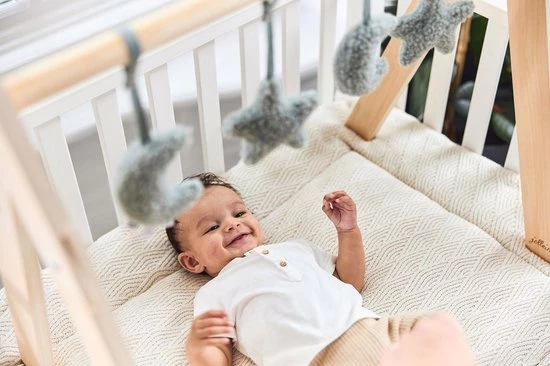 Jollein Babygym Speeltjes - Moon - Ash Green - 4 Stuks 7 Jollein Babygym Speeltjes - Moon - Ash Green - 4 Stuks - Afbeelding 7