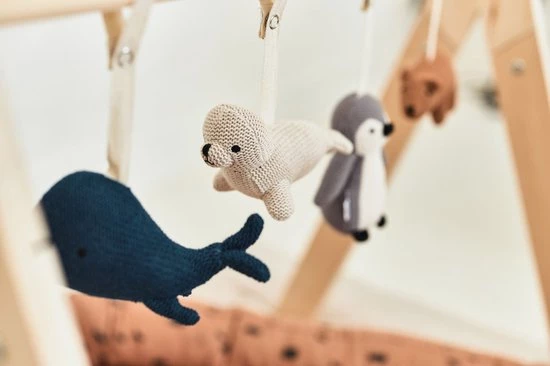 Jollein Babygym Speeltjes - Moon - Ash Green - 4 Stuks 16 Jollein Babygym Speeltjes - Moon - Ash Green - 4 Stuks - Afbeelding 16