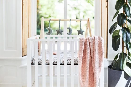 Jollein Babygym Speeltjes - Moon - Ash Green - 4 Stuks 18 Jollein Babygym Speeltjes - Moon - Ash Green - 4 Stuks - Afbeelding 18