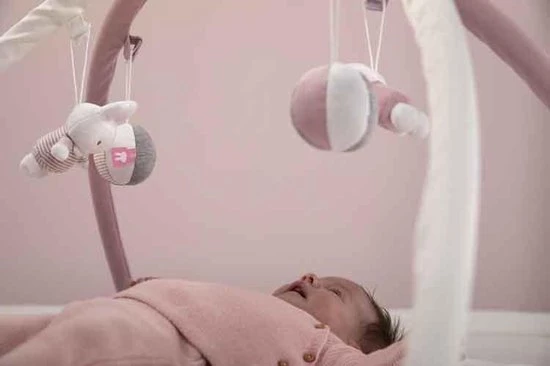 Nijntje Speelkleed Met Boog Pink Baby Rib 7 Nijntje Speelkleed Met Boog Pink Baby Rib - Afbeelding 7