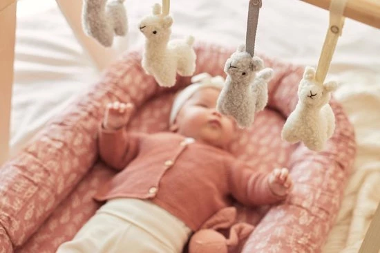 Jollein Babygym Speeltjes - Lama - 4 Stuks 5 Jollein Babygym Speeltjes - Lama - 4 Stuks - Afbeelding 5