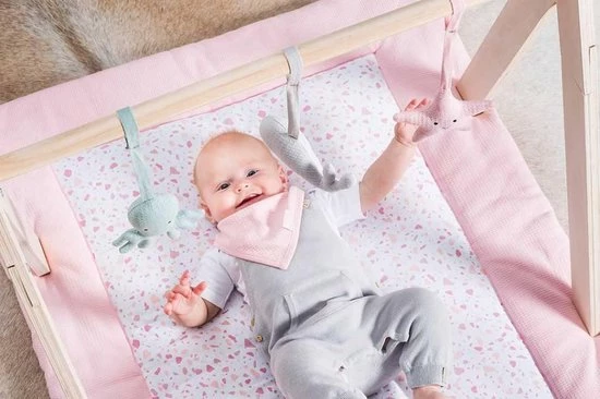 Jollein Speeltjes Set Tiny Waflle - (3 Stuks) Excl. Babygym Multi Colour 2 Jollein Speeltjes Set Tiny Waflle - (3 Stuks) Excl. Babygym Multi Colour - Afbeelding 2