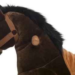 Animal Riding Paard Amadeus Bruin XS / Mini - Rijdend Paardenspeelgoed - Paardenspeelgoed - Zadelhoogte 44 CM - Verstelbaar Pedaal 3 Standen - Afneembaar Zadel. 5 Animal Riding Paard Amadeus Bruin XS / Mini - Rijdend Paardenspeelgoed - Paardenspeelgoed - Zadelhoogte 44 CM - Verstelbaar Pedaal 3 Standen - Afneembaar Zadel. -babygyms Winkel 550x367 18