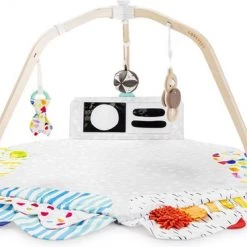 Lovevery Play Gym - Baby Speelgoed 0 Jaar - Babygym Hout - Baby Cadeau - Speelkleed - Duurzaam