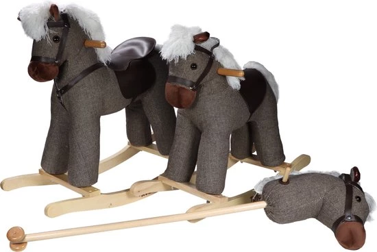 Tryco Milo Bruin Hobbelpaard 36m+ TR-120111 3 Tryco Milo Bruin Hobbelpaard 36m+ TR-120111 - Afbeelding 3