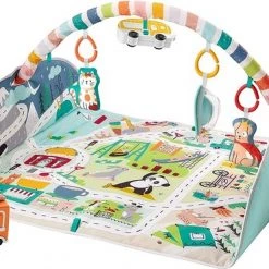 Babygym, Baby Cadeau - Jongen & Meisje, Dierenvriendjes Speelmat, Interactief Speelgoed – Multikleuren -babygyms Winkel 550x371 5
