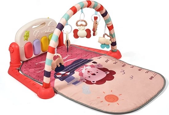 Merkloos Muziek Baby Mat Met Speeltjes En Piano Voor Baby 0-2 Jaar - Babymat - Baby Speelmat - Interactief Speelmat Met Kleine Speeltjes En Centimers Roze 1 Merkloos Muziek Baby Mat Met Speeltjes En Piano Voor Baby 0-2 Jaar - Babymat - Baby Speelmat - Interactief Speelmat Met Kleine Speeltjes En Centimers Roze