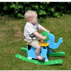 Baninni Hobbeldier Rocking Animals Charlie De Giraf -babygyms Winkel 550x380 10