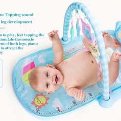 INSMA 3 In 1 Babygym - Speelgoed 1 Jaar - Speelmat Baby - Blauw -babygyms Winkel 550x382 5