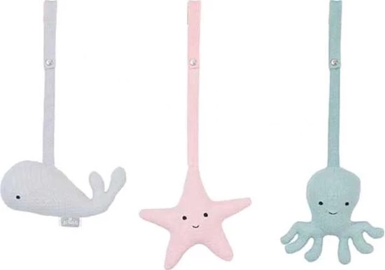 Jollein Speeltjes Set Tiny Waflle - (3 Stuks) Excl. Babygym Multi Colour 3 Jollein Speeltjes Set Tiny Waflle - (3 Stuks) Excl. Babygym Multi Colour - Afbeelding 3