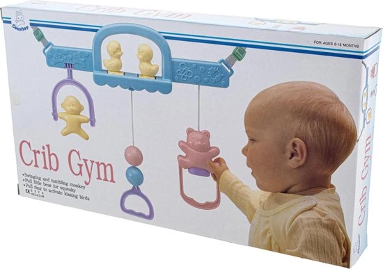 Connitoy Hanger Voor In Het Park / Wagenspanner / Baby Gym " CRIB GYM " - Parkspeelgoed - Fun Voor De Baby's 2 Connitoy Hanger Voor In Het Park / Wagenspanner / Baby Gym " CRIB GYM " - Parkspeelgoed - Fun Voor De Baby's - Afbeelding 2