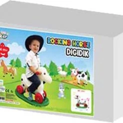 Akar Toys - Rocking Horse – Speelgoed/ Speelgoed 2 Jaar – Hobbelpaard / Hobbeldier / Schommelpaard - Wit/Groen/Rood – 49x57cm 9 Akar Toys - Rocking Horse – Speelgoed/ Speelgoed 2 Jaar – Hobbelpaard / Hobbeldier / Schommelpaard - Wit/Groen/Rood – 49x57cm -babygyms Winkel 550x391 3