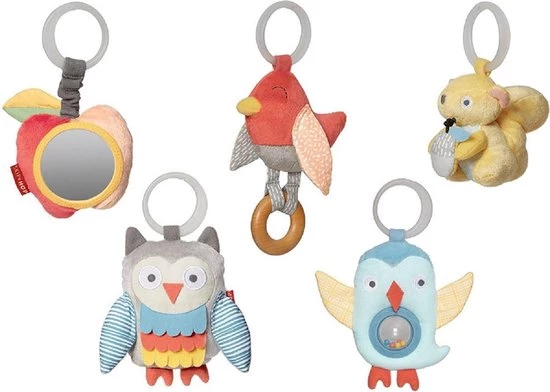 Skip Hop Speelkleed Treetop Friends Activity Gym Grey-Pastel 5 Skip Hop Speelkleed Treetop Friends Activity Gym Grey-Pastel - Afbeelding 5