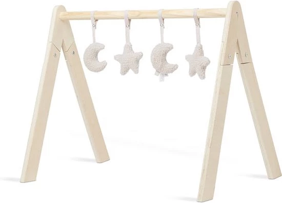 Jollein Babygym Speeltjes - Moon - Ash Green - 4 Stuks 17 Jollein Babygym Speeltjes - Moon - Ash Green - 4 Stuks - Afbeelding 17