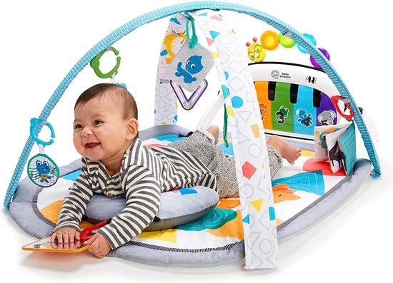 Babygym, Baby Cadeau - Jongen & Meisje, Dierenvriendjes Speelmat, Interactief Speelgoed - Multikleuren. 2 Babygym, Baby Cadeau - Jongen & Meisje, Dierenvriendjes Speelmat, Interactief Speelgoed - Multikleuren. - Afbeelding 2