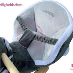 STEFF - Schommelpaard - Hobbelpaard - Kat - Poes - 1 Tot 4 Jaar - Met Veiligheidsriem -babygyms Winkel 550x403 8