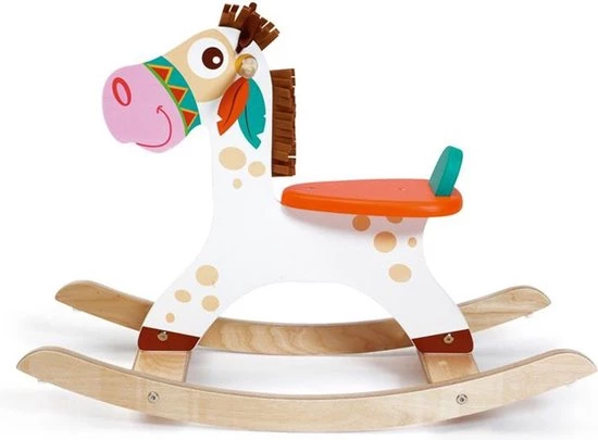 Scratch Europe Scratch Mobiliteit: ROCKING HORSE INDIAANSE PONY 80x53x31cm, Max. 25kg, In Doos, 1+ 4 Scratch Europe Scratch Mobiliteit: ROCKING HORSE INDIAANSE PONY 80x53x31cm, Max. 25kg, In Doos, 1+ - Afbeelding 4