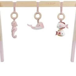 Little Dutch Houten Babygym - Oceaan - Roze